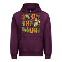 Mauve Wine on the hunt easter Urban Hoodie - Artiststas