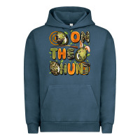 Pigment Midnight Navy on the hunt easter Urban Hoodie - Artiststas