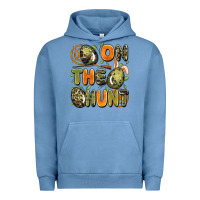 Pigment Pebble Blue on the hunt easter Urban Hoodie - Artiststas