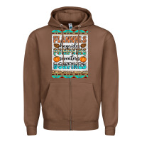 Chestnut Flannels Hayrides Pumpkins Sweaters Bonfires Zipper Hoodie - Artiststas