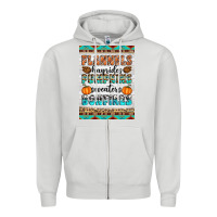 Dove Grey Flannels Hayrides Pumpkins Sweaters Bonfires Zipper Hoodie - Artiststas