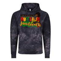 Cloud Black Straight outta Juneteenth Vintage Hoodie - RanaPortraitStore