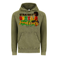 Vintage Olive Straight outta Juneteenth Vintage Hoodie - RanaPortraitStore