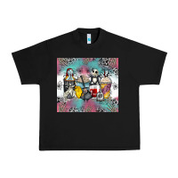 Black cartoon characters coffee cups Urban Heavy Tee - Zillion Design Studio