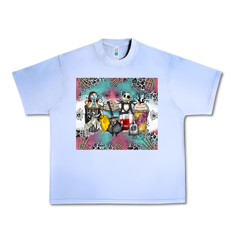 Cartoon Characters Coffee Cups Urban Heavy Tee by Zillion Design Studio | Teevron