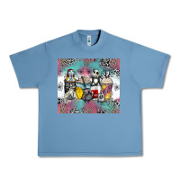 Pebble Blue cartoon characters coffee cups Urban Heavy Tee - Zillion Design Studio