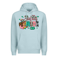 Blue Mist birthday mode on Premium Hoodie - MaliasSmallBusiness