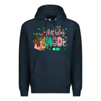 Navy birthday mode on Premium Hoodie - MaliasSmallBusiness