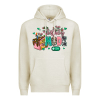 Oatmeal Heather birthday mode on Premium Hoodie - MaliasSmallBusiness