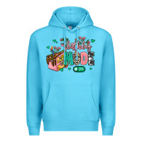 Ocean Blue birthday mode on Premium Hoodie - MaliasSmallBusiness