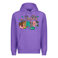 Purple birthday mode on Premium Hoodie - MaliasSmallBusiness