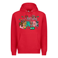 Red birthday mode on Premium Hoodie - MaliasSmallBusiness