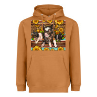 Meerkat Western Cute Hampshire Pigs Heavyweight Hoodie - LillyAllenDesigns