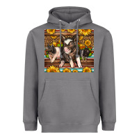 Storm Western Cute Hampshire Pigs Heavyweight Hoodie - LillyAllenDesigns