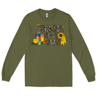Army Green school cust dian Long Sleeve Tee - CowhideDigitalArt