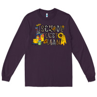 Plum school cust dian Long Sleeve Tee - CowhideDigitalArt