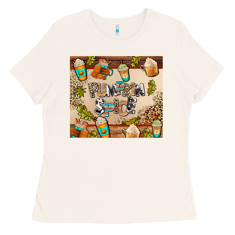 Pumpkin Spice Ladies Tee by AdoDesignShop | Teevron