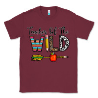 Burgundy teacher of the wild Classic Tee - CowhideDigitalArt