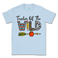 Dusty Blue teacher of the wild Classic Tee - CowhideDigitalArt
