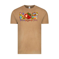 Vintage Camel peace love teach Vintage Tee - texasbilliewilder