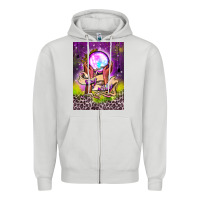 Dove Grey stay witchy air freshener Zipper Hoodie - BundleAndBundleShop