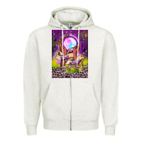 Oatmeal Heather stay witchy air freshener Zipper Hoodie - BundleAndBundleShop