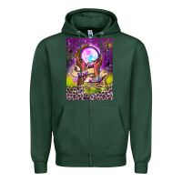 Sports Green stay witchy air freshener Zipper Hoodie - BundleAndBundleShop