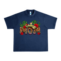 Navy mexican mom Urban Heavy Tee - texasbilliewilder