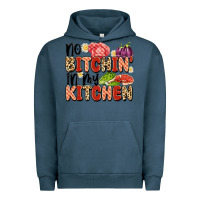 Pigment Midnight Navy no bitchin'in my kitchen Urban Hoodie - Artiststas