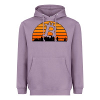 Lavender bitcoin new orleans retro sunset Heavyweight Hoodie - Jasminsmagicworld