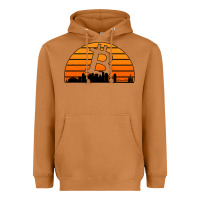Meerkat bitcoin new orleans retro sunset Heavyweight Hoodie - Jasminsmagicworld