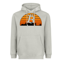 Moon Dust bitcoin new orleans retro sunset Heavyweight Hoodie - Jasminsmagicworld