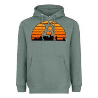 Sage bitcoin new orleans retro sunset Heavyweight Hoodie - Jasminsmagicworld