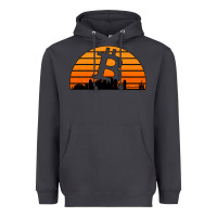 Smoke bitcoin new orleans retro sunset Heavyweight Hoodie - Jasminsmagicworld
