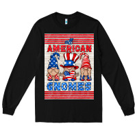 Black all american gnomes air freshener Long Sleeve Tee - HRA Design Shop
