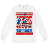 White all american gnomes air freshener Long Sleeve Tee - HRA Design Shop