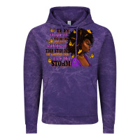 Cloud Purple They whispered to her afro woman Vintage Hoodie - RanaPortraitStore