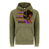 Vintage Olive They whispered to her afro woman Vintage Hoodie - RanaPortraitStore