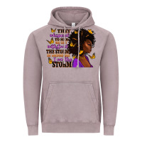 Vintage Zinc They whispered to her afro woman Vintage Hoodie - RanaPortraitStore