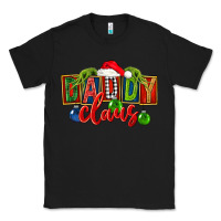 Black Christmas daddy Claus Classic Tee - FaDigitalArtStudio
