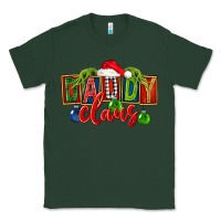 Sports Green Christmas daddy Claus Classic Tee - FaDigitalArtStudio