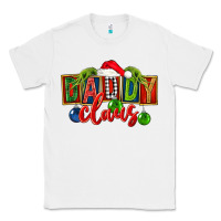 White Christmas daddy Claus Classic Tee - FaDigitalArtStudio