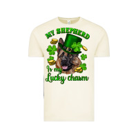 Vintage Arctic st.patrick's day my shepherd is my lucky charm Vintage Tee - RanaPortraitStore