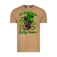 Vintage Camel st.patrick's day my shepherd is my lucky charm Vintage Tee - RanaPortraitStore