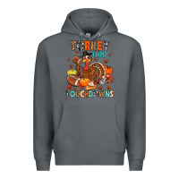 Rock turkey and touchdowns Premium Hoodie - MaliasSmallBusiness