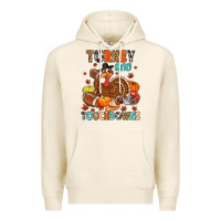 Tofu turkey and touchdowns Premium Hoodie - MaliasSmallBusiness