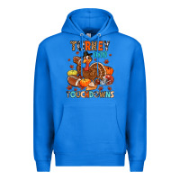 True Royal turkey and touchdowns Premium Hoodie - MaliasSmallBusiness