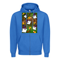 True Royal Halloween ghost Zipper Hoodie - Artiststas