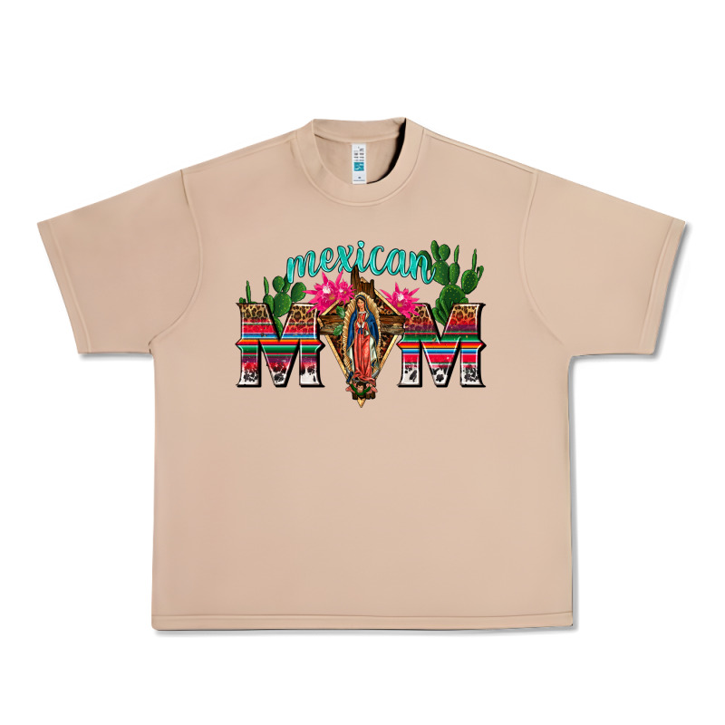 Mexican Mom With Cactus Urban Heavy Tee by texasbilliewilder | Teevron
