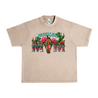 French Oak mexican mom with cactus Urban Heavy Tee - texasbilliewilder